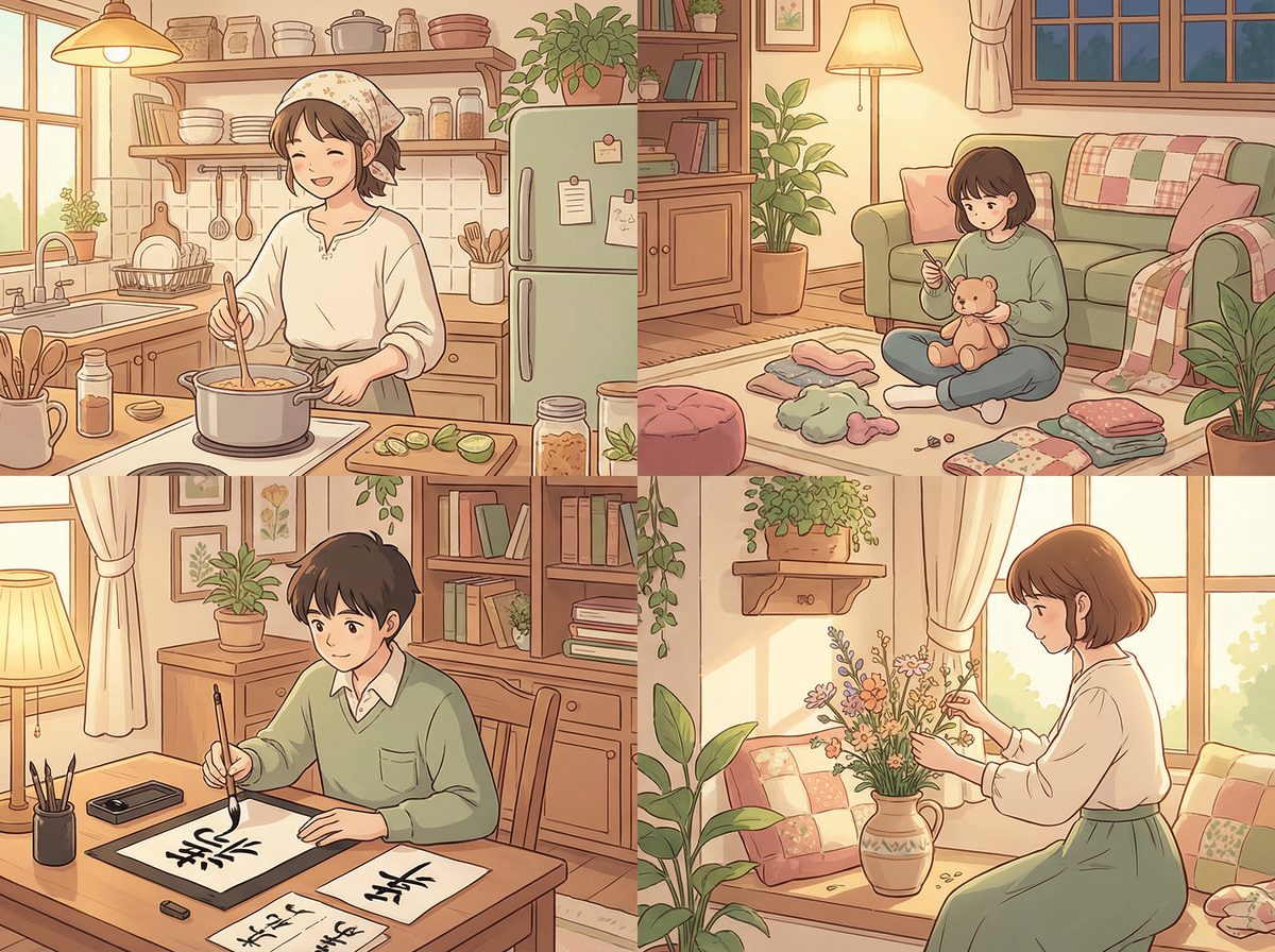 黑丝生活动漫教程